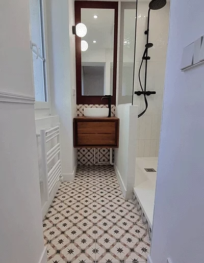 Rénovation d'intérieur à Paris - salle de bain