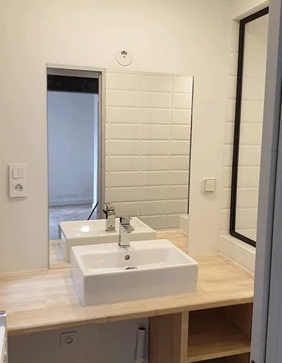 Projet Mouffetard, salle de bain