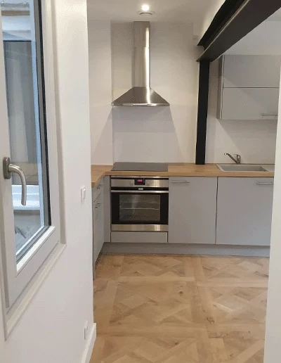 Projet Mouffetard, cuisine